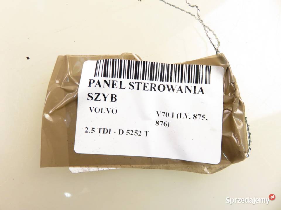 PANEL SZYB VOLVO V70 I LV 875 876 3545719