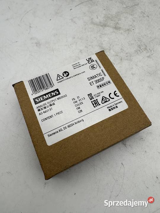 Siemens 6ES7 1356HD000BA1 AO Module Elektryka Warszawa