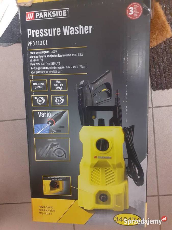Myjka ciśnieniowa Parkside PHD 110 D1 1300W Bielsko-Biała
