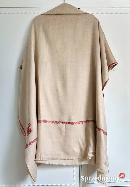 Szal orientalny indyjski haftowany haft paisley sprzedam