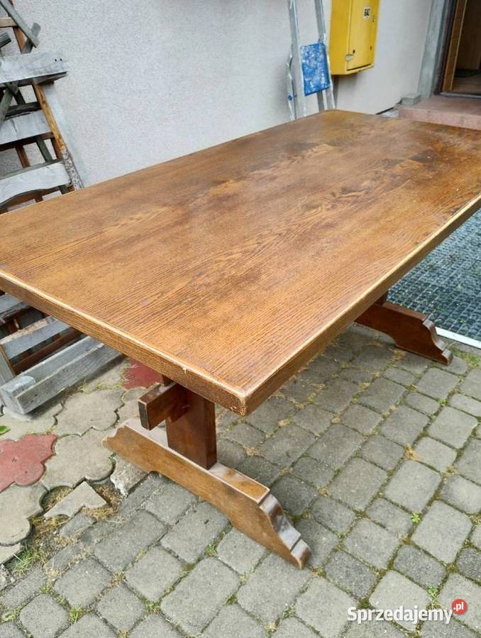 Ława stół dębowy warmińsko-mazurskie Ełk sprzedam