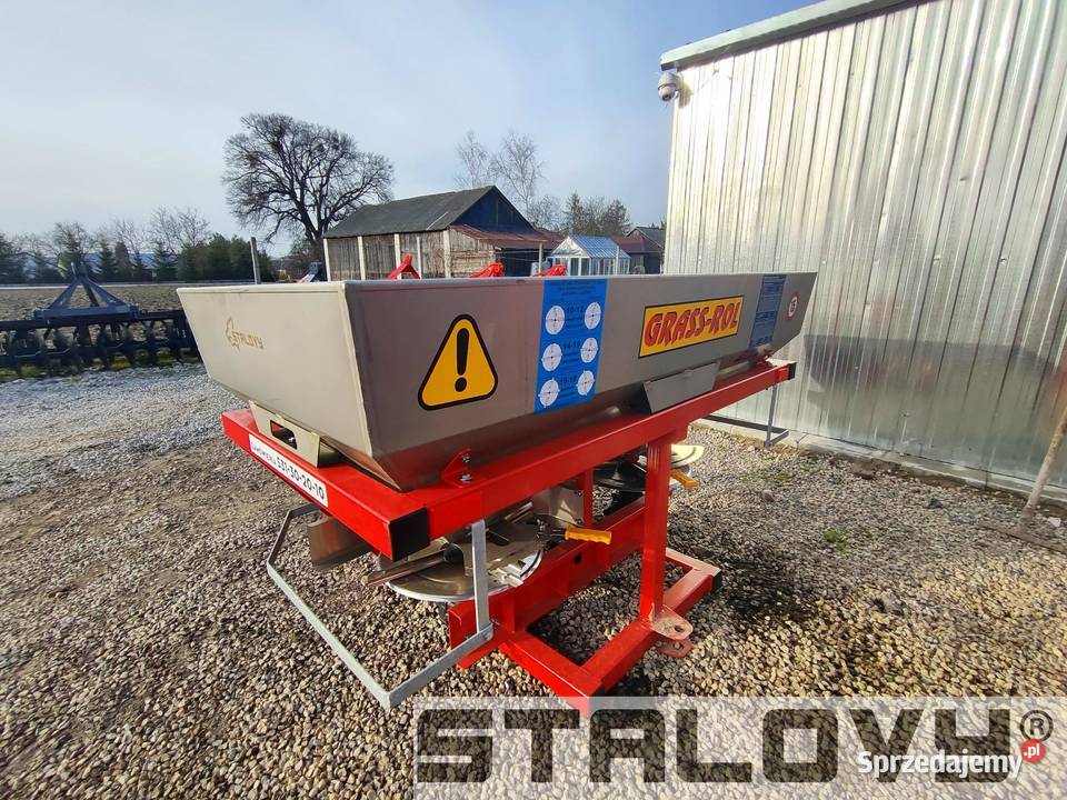 STALOVY Rozsiewacz nawozu dwutarczowy 600L sprzedam