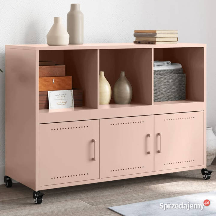 Szafka różowa 1005x39x72 stal WM846735 mazowieckie sprzedam