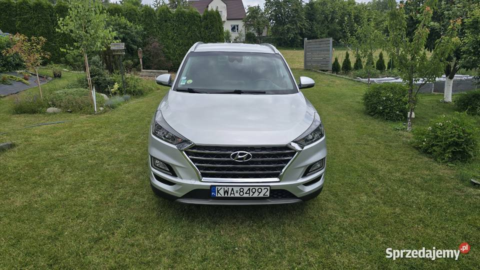 Sprzedam Hyundai Tucson 2019r Euro 6 światła do jazdy dziennej Babica