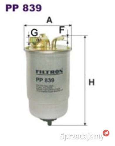 FILTR PALIWA OLEJU POWIETRZA FILTRON AP159 VW Sosnowiec