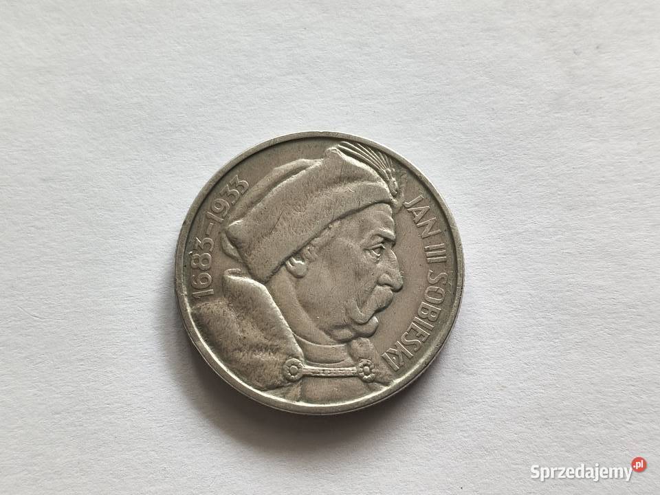 10 1933 Sobieski srebro Ag 750 zachodniopomorskie Szczecin