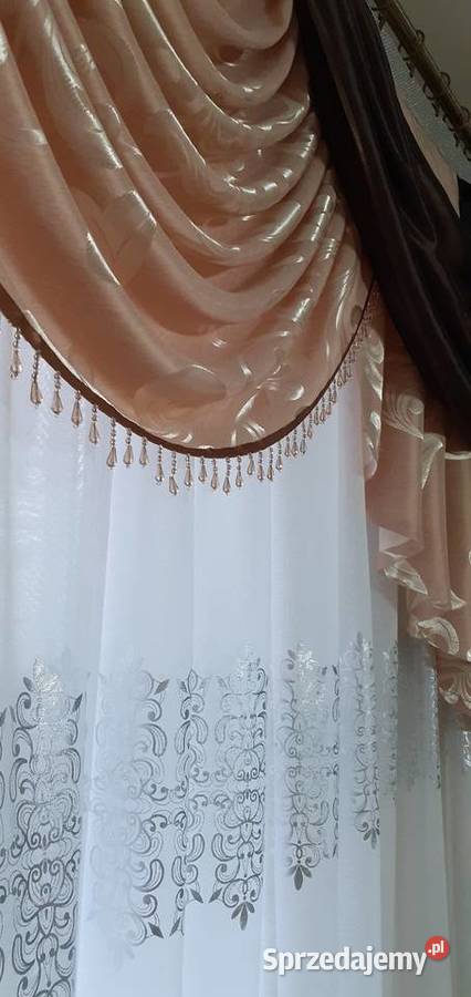 Lambrekin z koralami inny kolor Mława