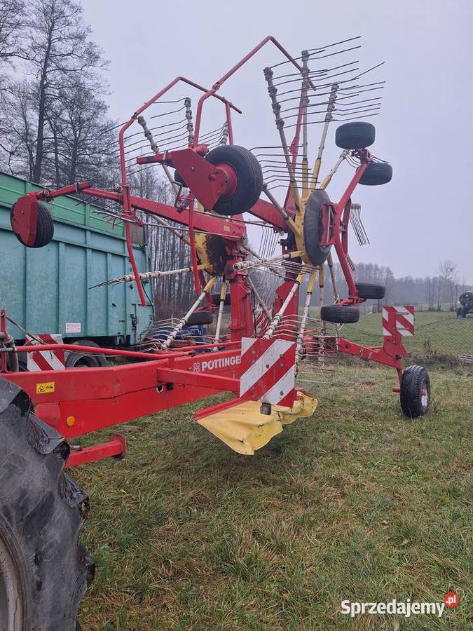 Zgrabiarka dwukaruzelowa Pottinger Stan nieuszkodzony Łomża
