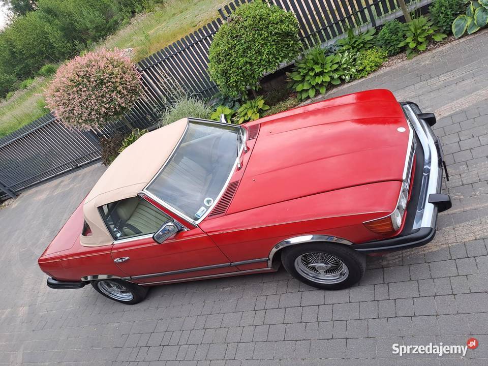 Mercedes SL380 R107 cabrio 244km sprzedam
