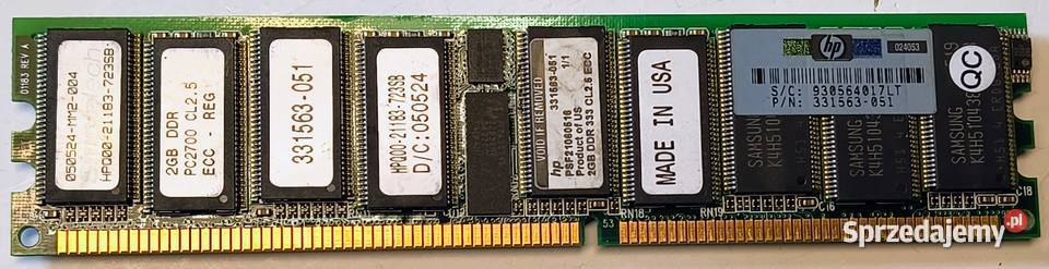 Kosci pamieci 2GB Bielsko-Biała sprzedam