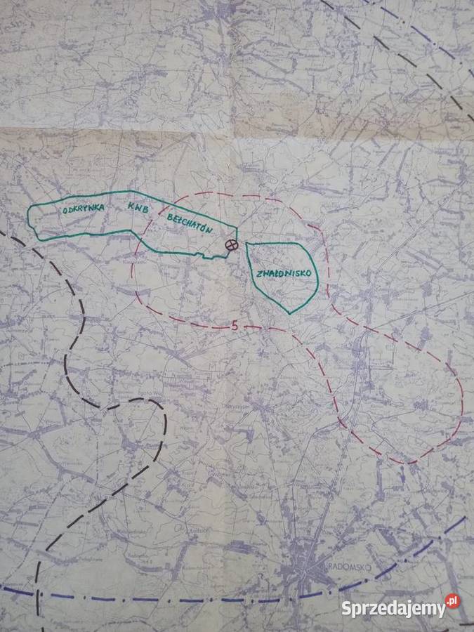 Zestaw map Bełchatów Konstantynów Łódzki