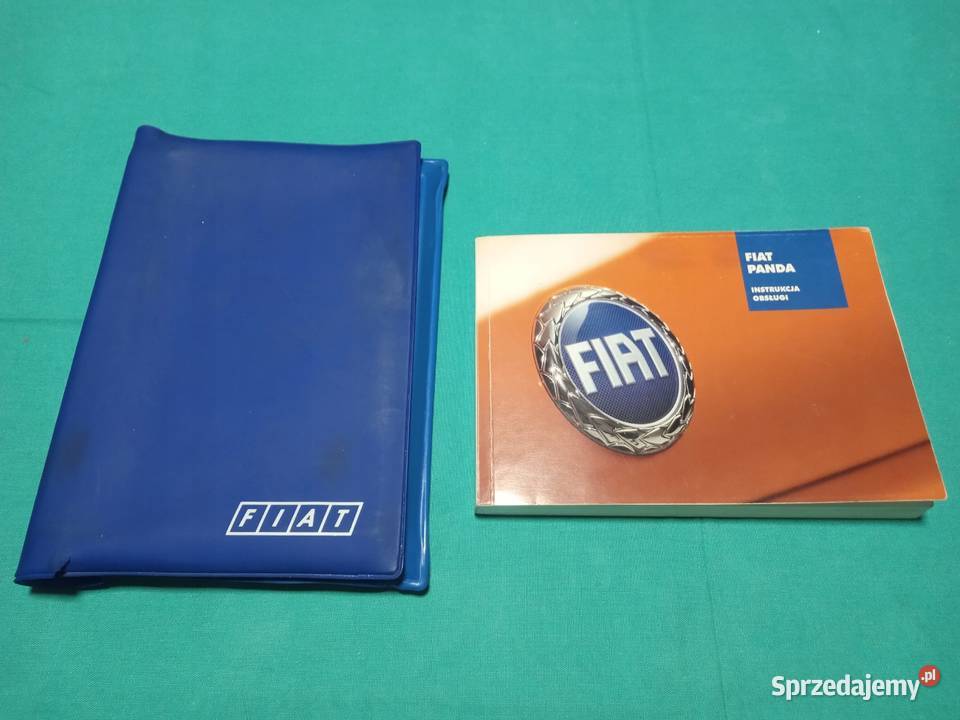 FIAT PANDA 2 Instrukcja Obsługi książka KOMPLET