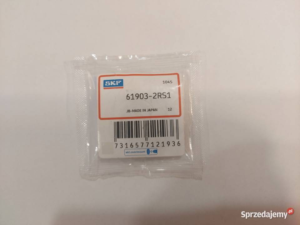 Łożysko SKF 61903 2rs Pozostałe Dom i Ogród Kraków sprzedam