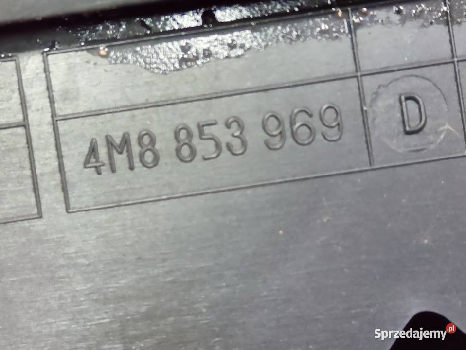 Listwa Drzwi Prawy Tył Audi Q8 2023 Carbon Pleszew