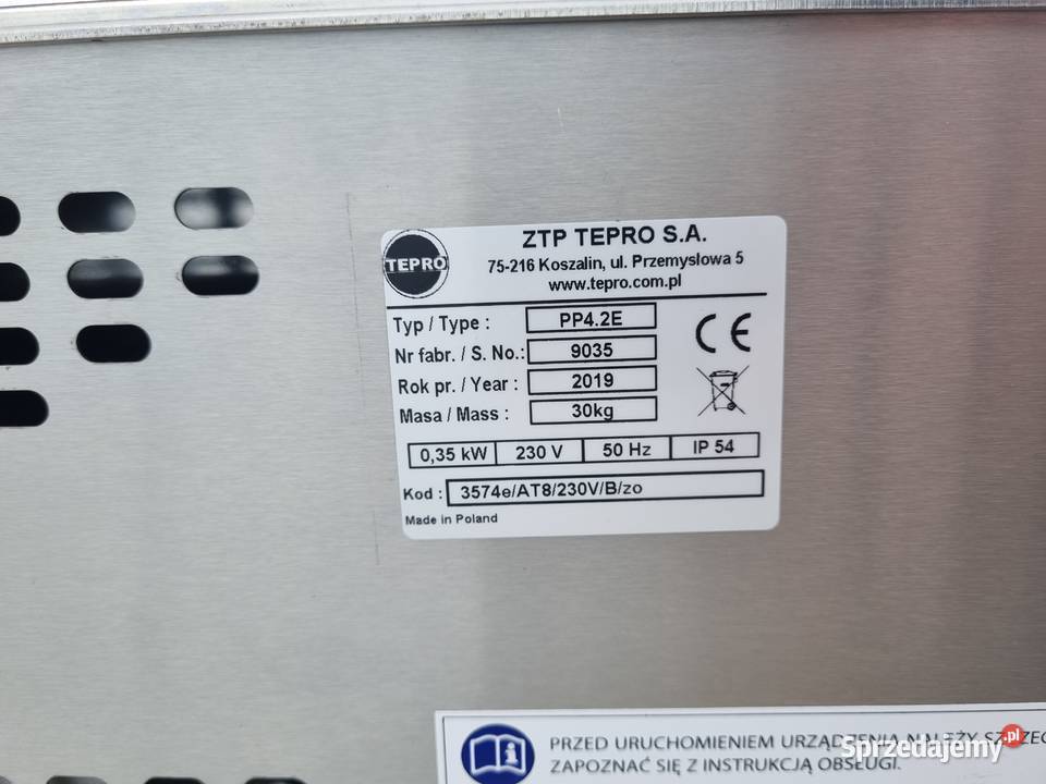 Pakowarka próżniowa TEPRO PP42E Nowa Polski Zielona Góra sprzedam