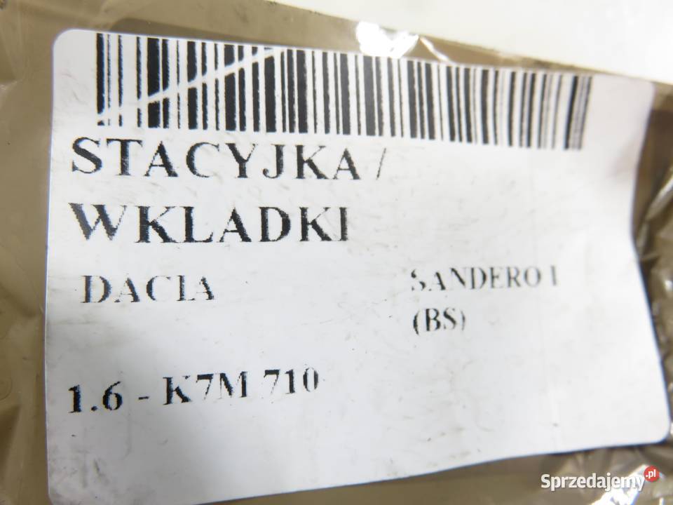 STACYJKA DACIA SANDERO I BS 487004353R 36451600