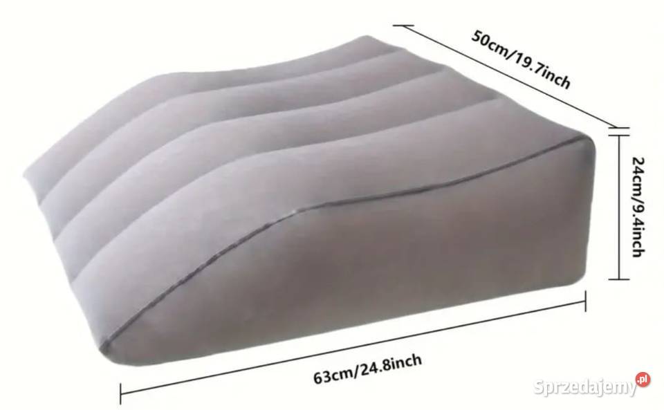 Poduszka nadmuchiwana pod nogi kolana przenośna