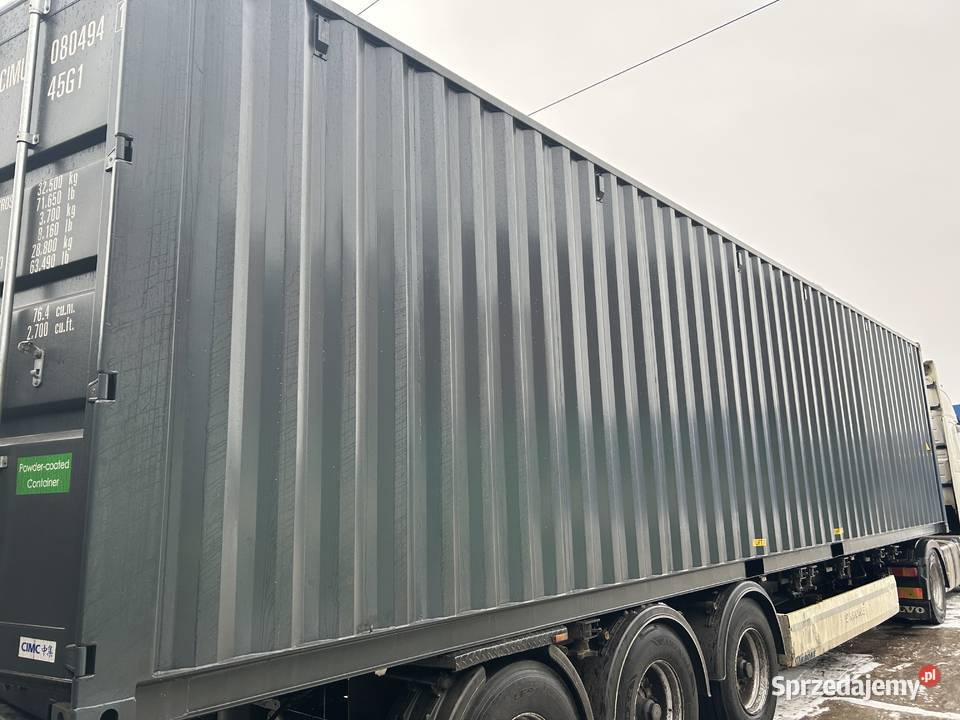 Kontener morski 40 HC 12m nowy One Way Warszawa