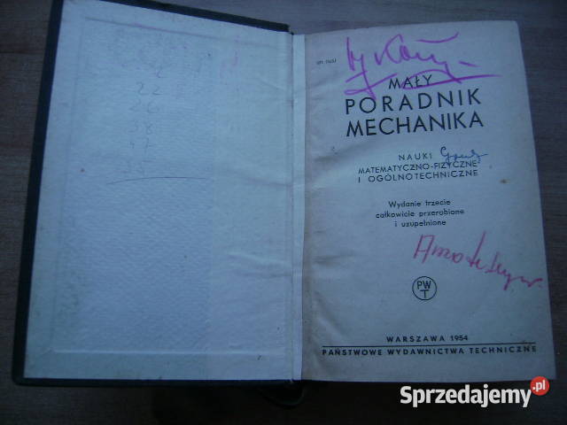 Starocie z PRL Stare książki Mały Poradnik Gdynia