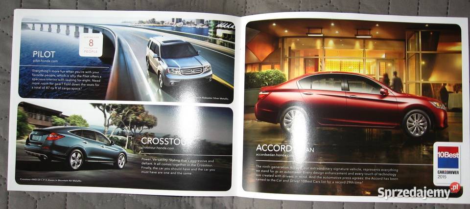 Honda 2015 prospekt katalog Kępice