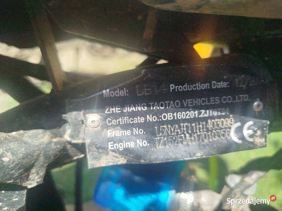 Cross Zipp 125cc czarny Małachowo