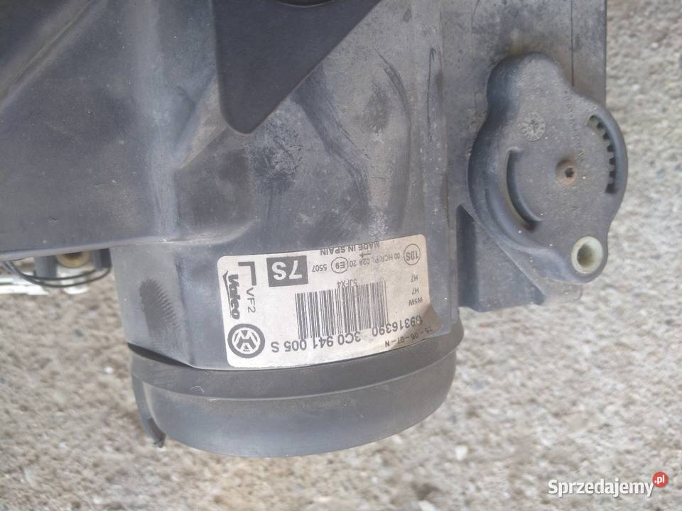 Lampa lampy przód lewa prawa passat b6 sztukę Szubin