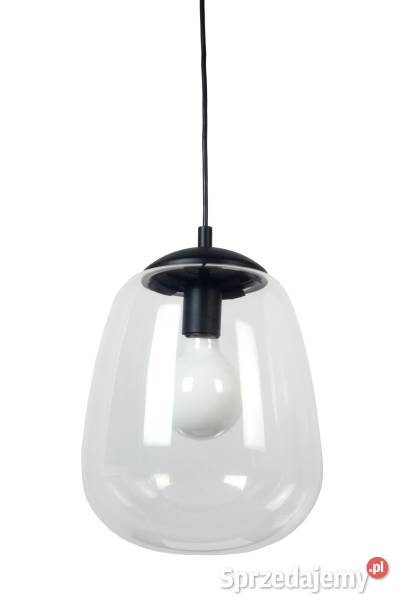 Szklana lampa wisząca owal ABBA kujawsko-pomorskie