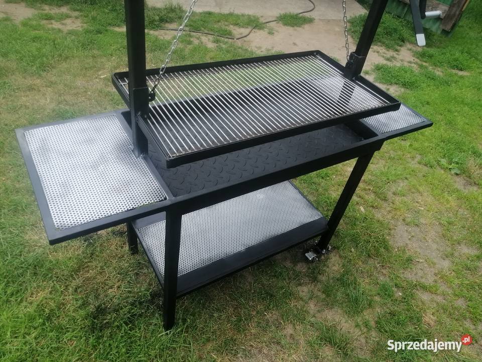Grill stalowy styl Argentyński unikatowy Pogórska Wola