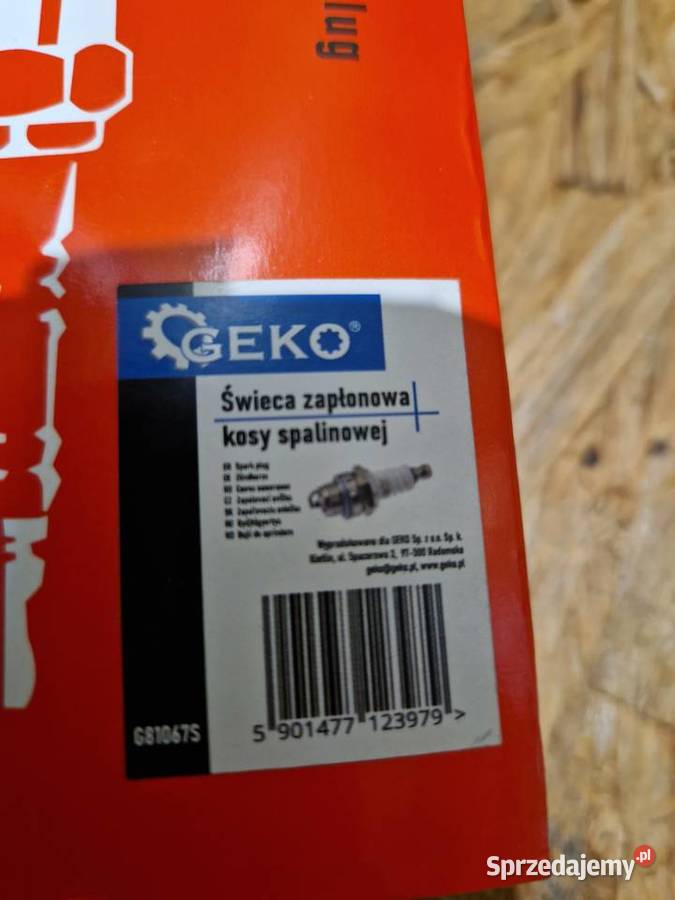 Świeca zapłonowa kosy spalinowej Kosy i podkaszarki wielkopolskie Głogowa sprzedam