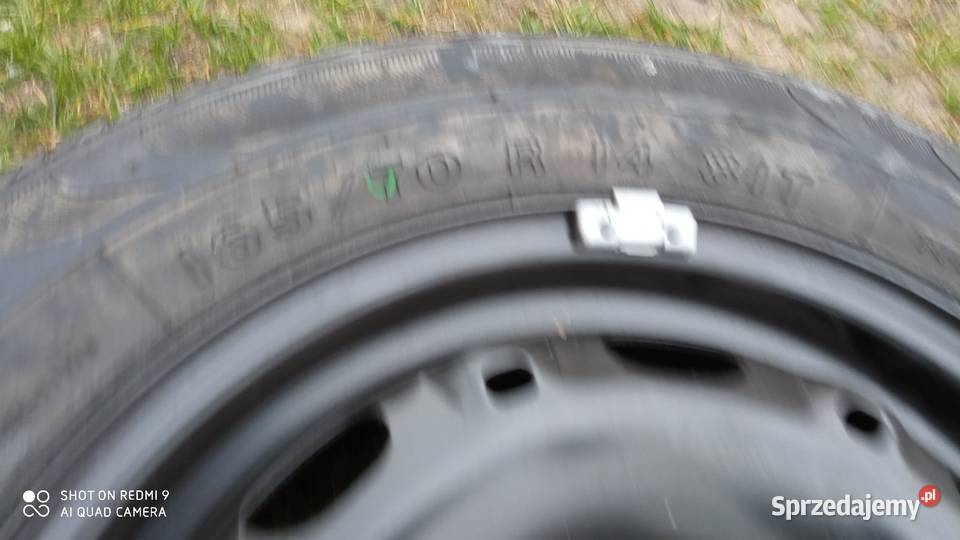 Kolo zapas 14 lewarek pianka pokrowiec vw fox Opony sprzedam