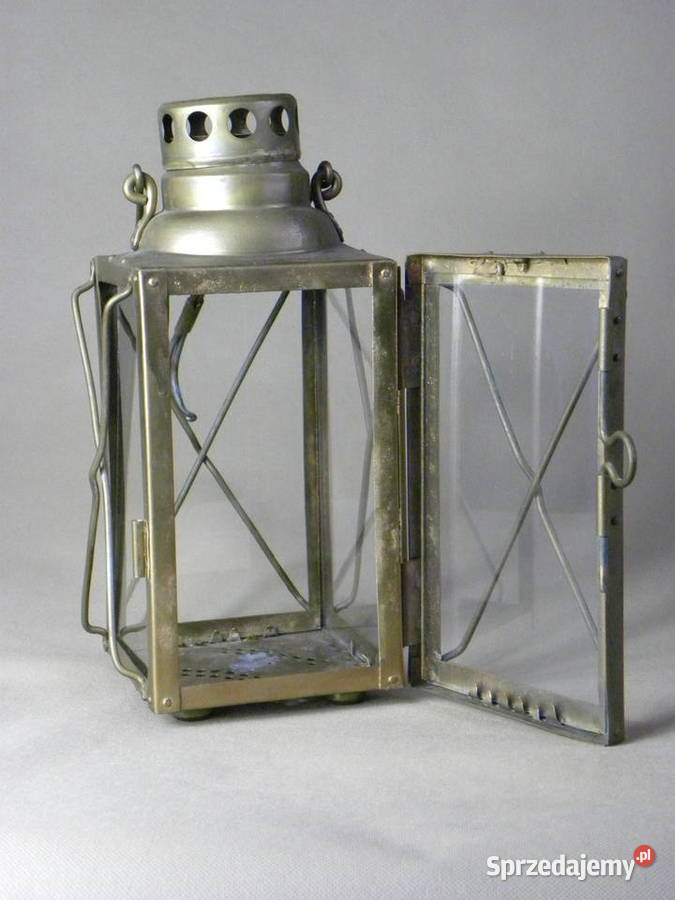 Niemiecka lampa świecowa wojskowa Luftwaffe 1941 Legnica