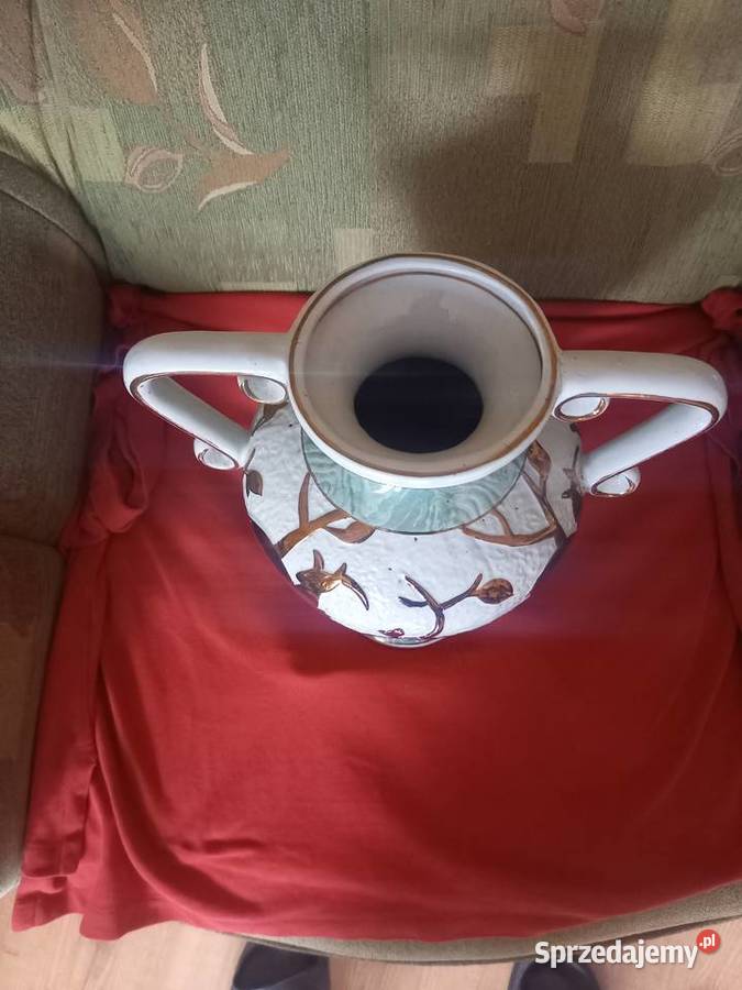 Piękna Amfora Steatyt Katowice ZYGMUNT BUKSOWICZ