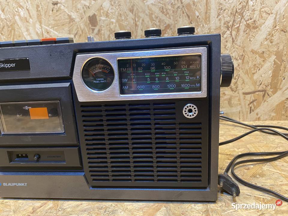 Radiomagnetofon Blaupunkt Skipper film pokazowy Elektronika Gałkowice-Ocin