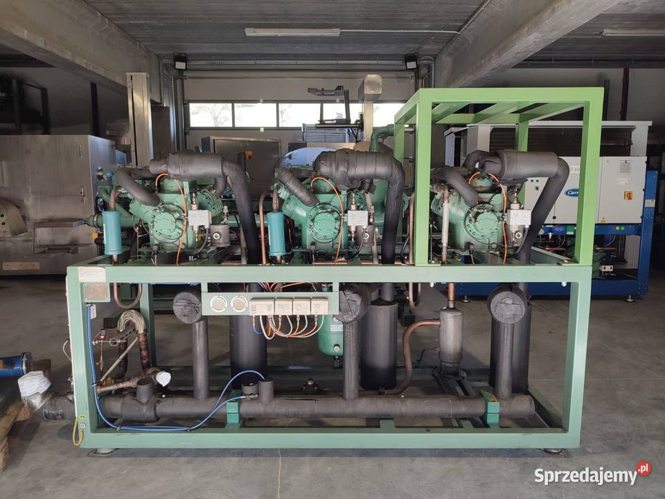 Zespół sprężarkowy 2 stopniowy Bitzer S6F S6Jx2 Magazynowanie Niedźwiedź