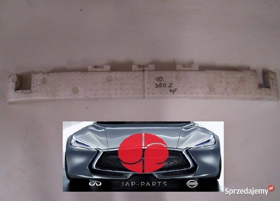 NISSAN 350 Z PIANKA ABSORBER ZDERZAKA TYŁ osobowe Nowy Tomyśl