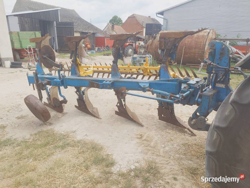 Pług 4 skibowy obrotowy Rabewerk Maszyny rolnicze Korfantów