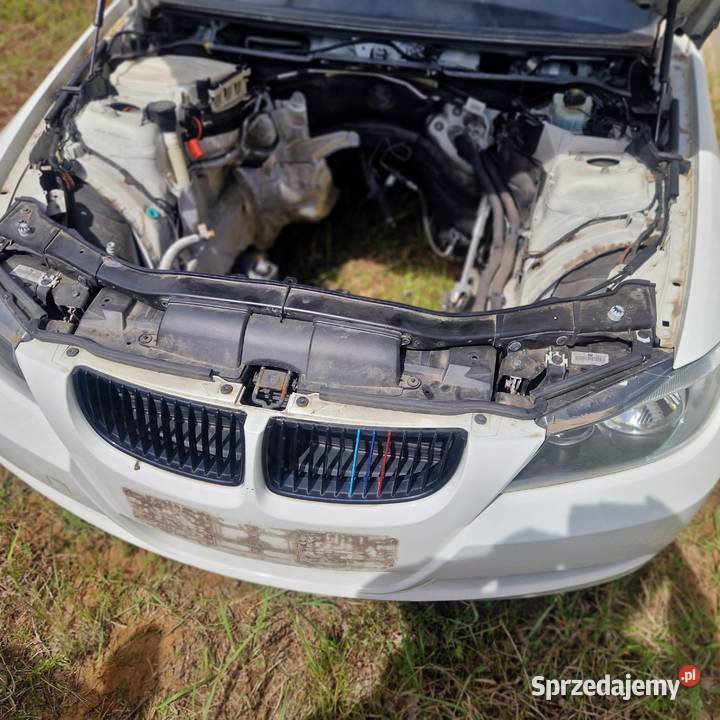 BMW E90 wszystkie części sedan Alpinweiss dolnośląskie Bolesławiec sprzedam