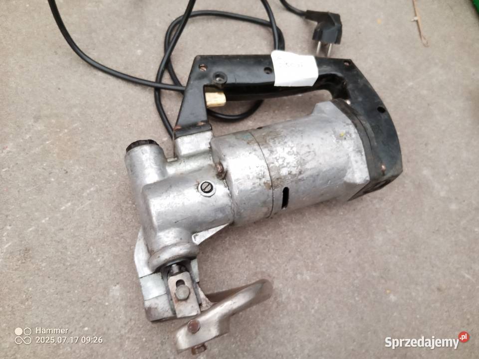 Nożyce elektryczne do blachy Celma Stargard