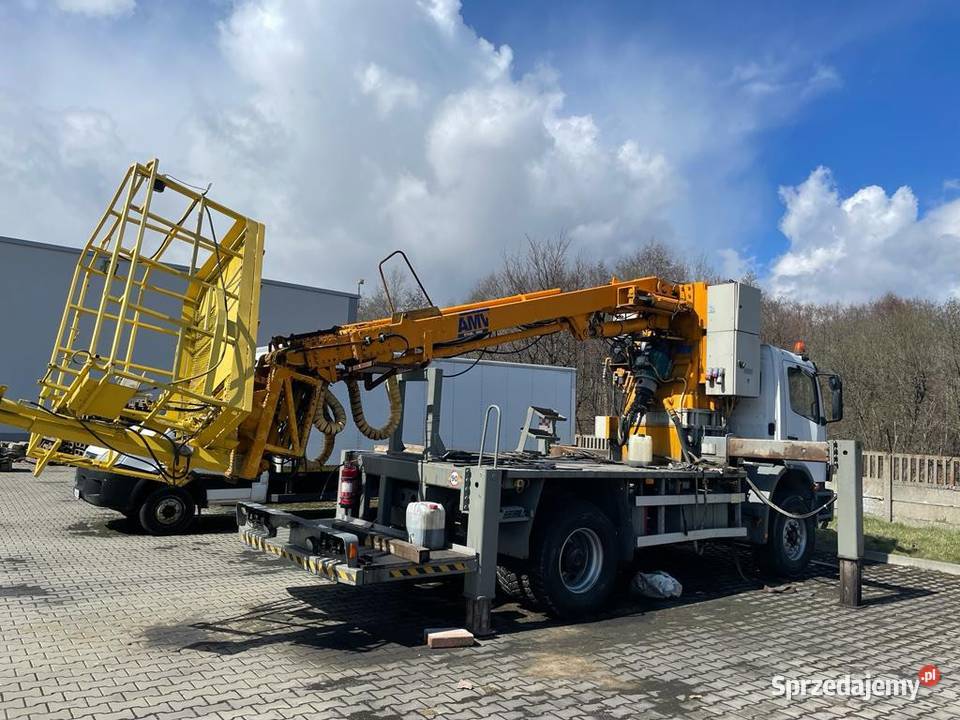 Podnosnik teleskopowy zwyżka zabudowa 14m Olkusz