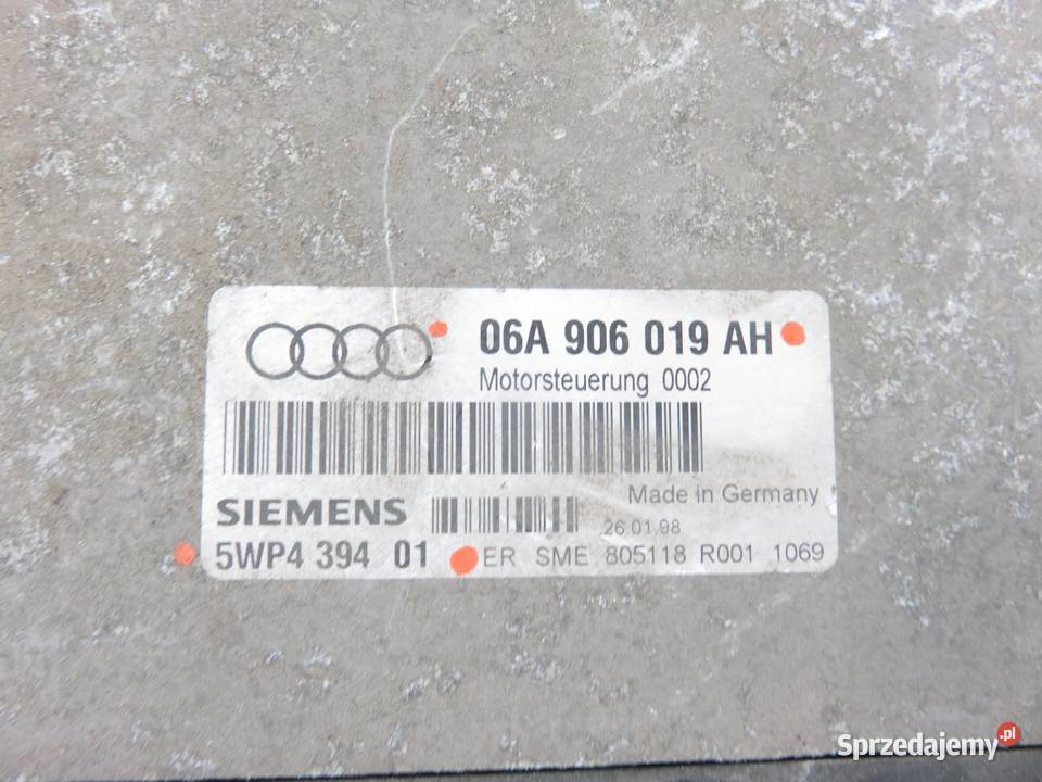STEROWNIK AUDI A3 8L 16 06A906019AH małopolskie
