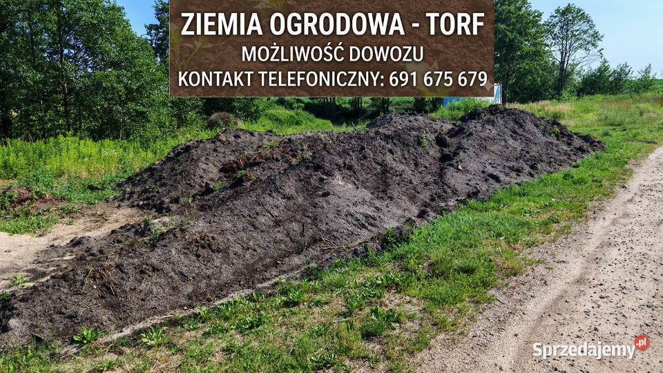 Ziemia ogrodowa podłoże ogrodowe transport sprzedam
