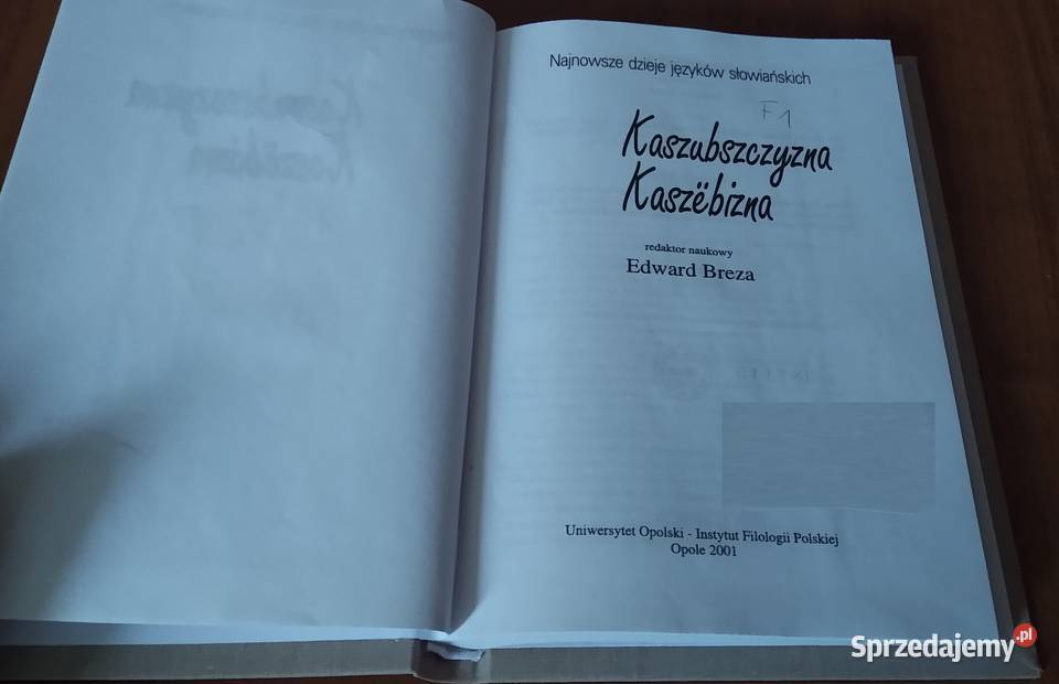 Najnowsze Dzieje Języków Słowiańskich Rok wydania 2001 Gdańsk