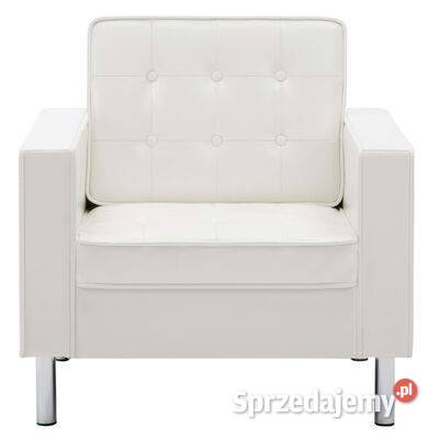 vidaXL Fotel biały sztuczna skóra247019 Warszawa