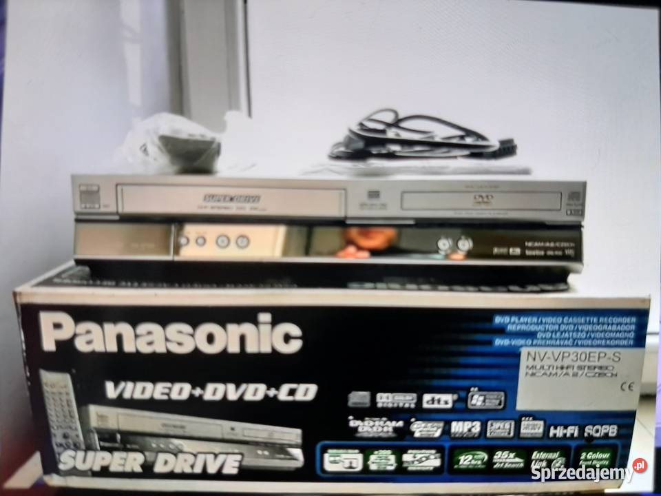 Panasonic NVVP30ECS Magnetowid VHS DVD