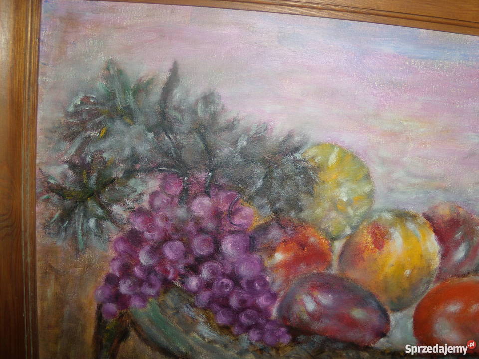 Martwa natura na płótnie Warszawa sprzedam