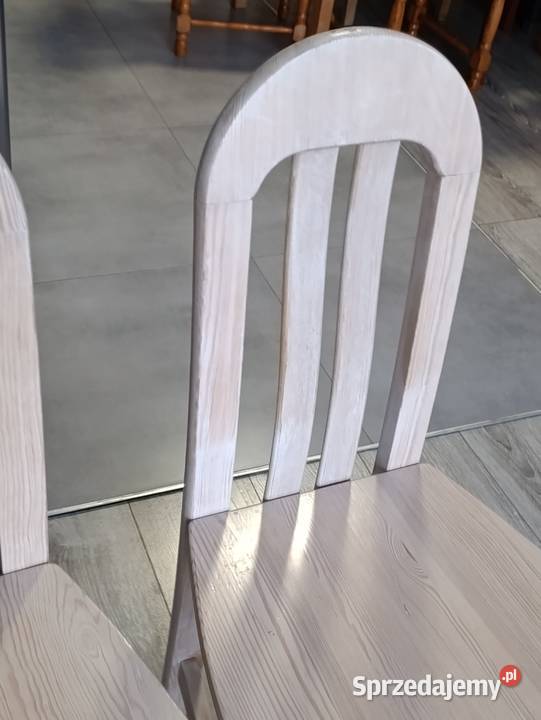 drewniane krzesło do jadalni w jasnym Poznań sprzedam