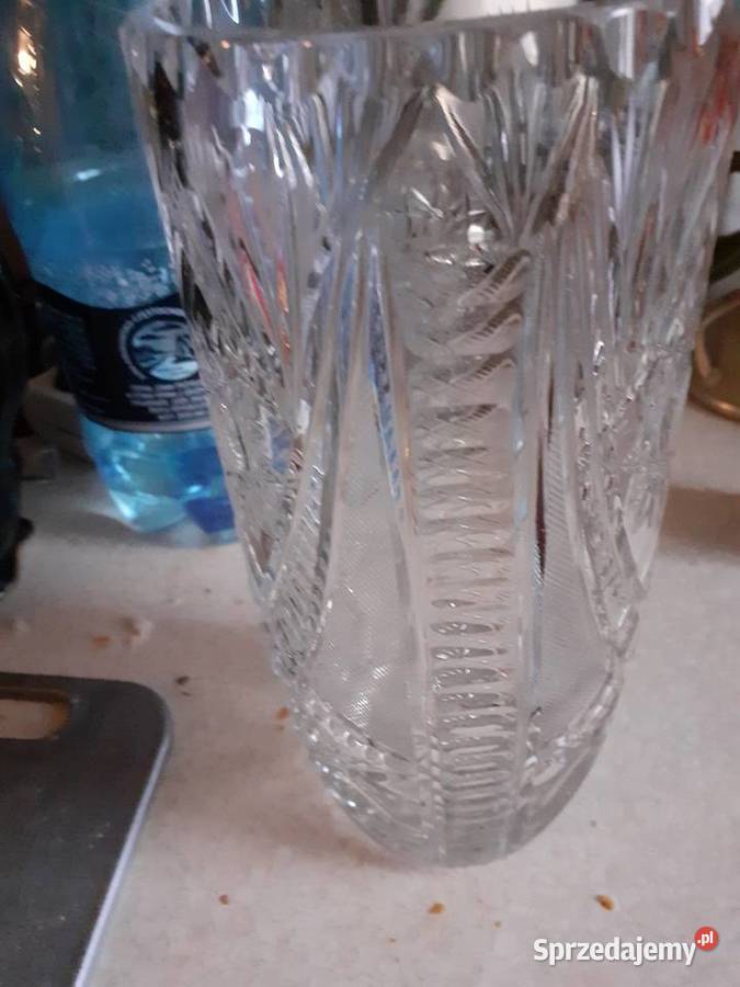 Duży wazon kryształowy Warszawa