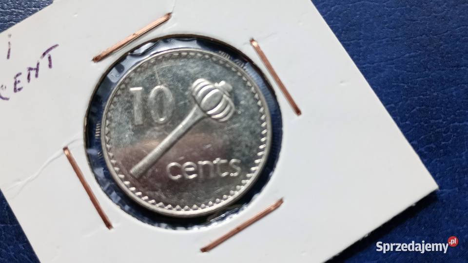 Stare monety 10 cent 1998 Fidzi Lesko