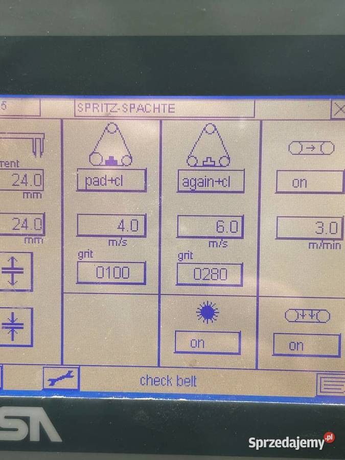 Szlifierka szerokotaśmowa BUTFERING Lucky Wadowice