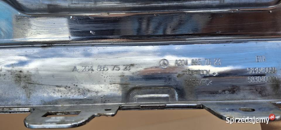 MERCEDES GLK X204 W204 LIFT DOKŁADKA ZDERZAKA Bieleń sprzedam